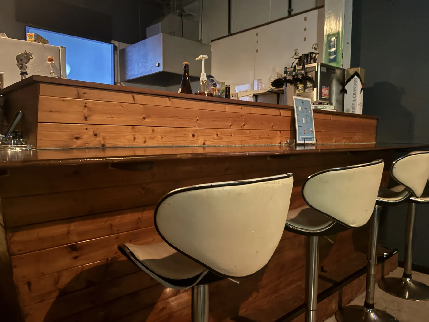 flat の店内カウンター